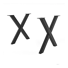 Çapraz Metal masa Ayağı 40x60