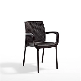 Novussi Sunset Rattan Koltuk kahve