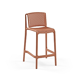 NES BAR SANDALYE 75 CM terrakota