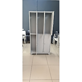 Metal Personel Soyunma Dolabı 6 Bölmeli
