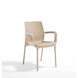 Novussi Sunset Rattan Koltuk Krem