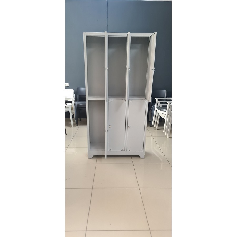 Metal Personel Soyunma Dolabı 6 Bölmeli
