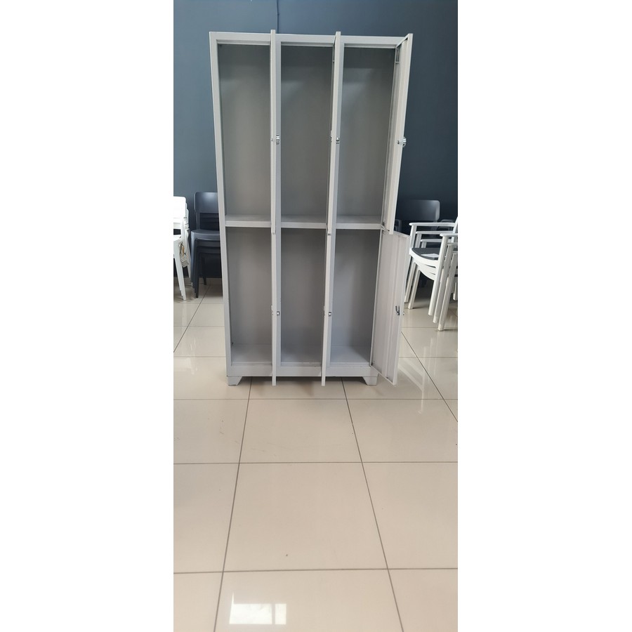 Metal Personel Soyunma Dolabı 6 Bölmeli