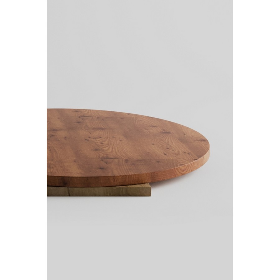 Gentaş Werzalit 80 Q Yuvarlak masa tablası afyon mermer